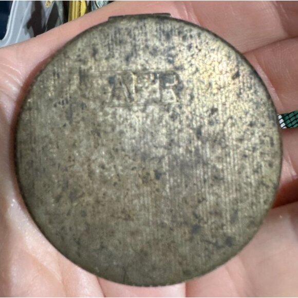 W & H Wightman & Hough Sterling Silver Compact with Mirror 47.8 grams